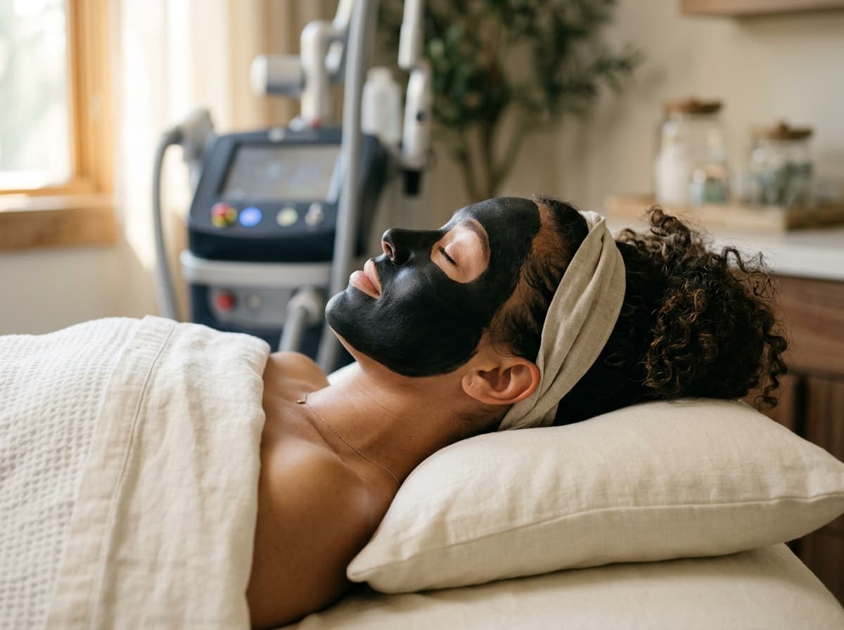 Carbon Laser Peel treatment at Diamond Laser Centre Mauritius